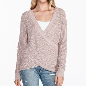 Express wrap sweater